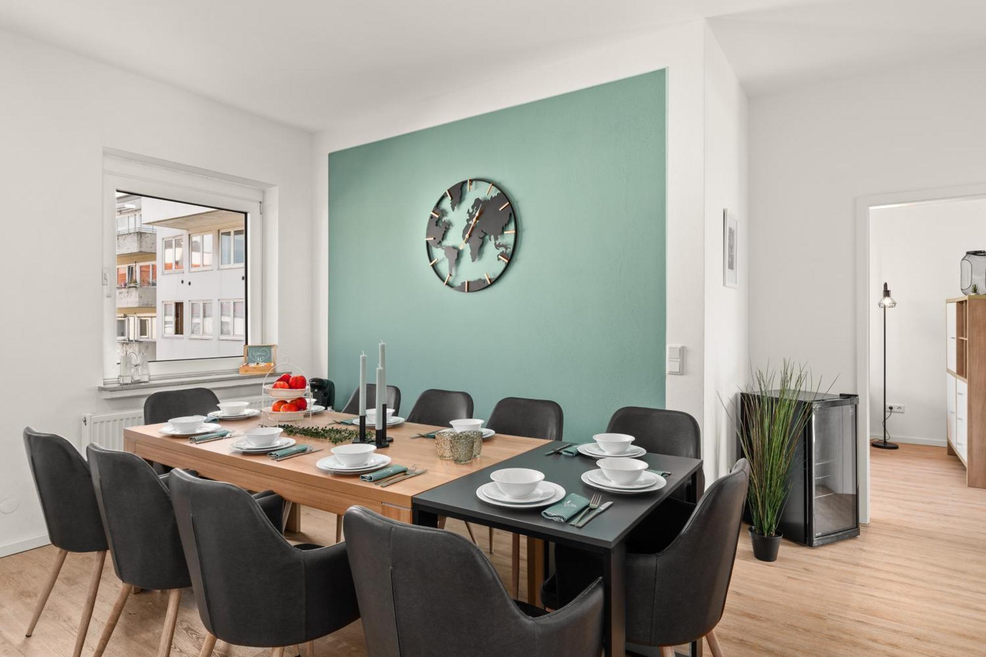 Homely-Apartment Manhattanart, Zentral, Parkplatz, Billard,Ps4, Dart, Balkon Bielefeld Exterior photo